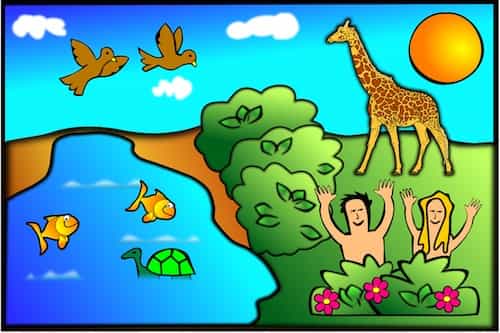 A Brief Summary Of Important Events In Human History As Per Bible5 Adam Eve In Garden