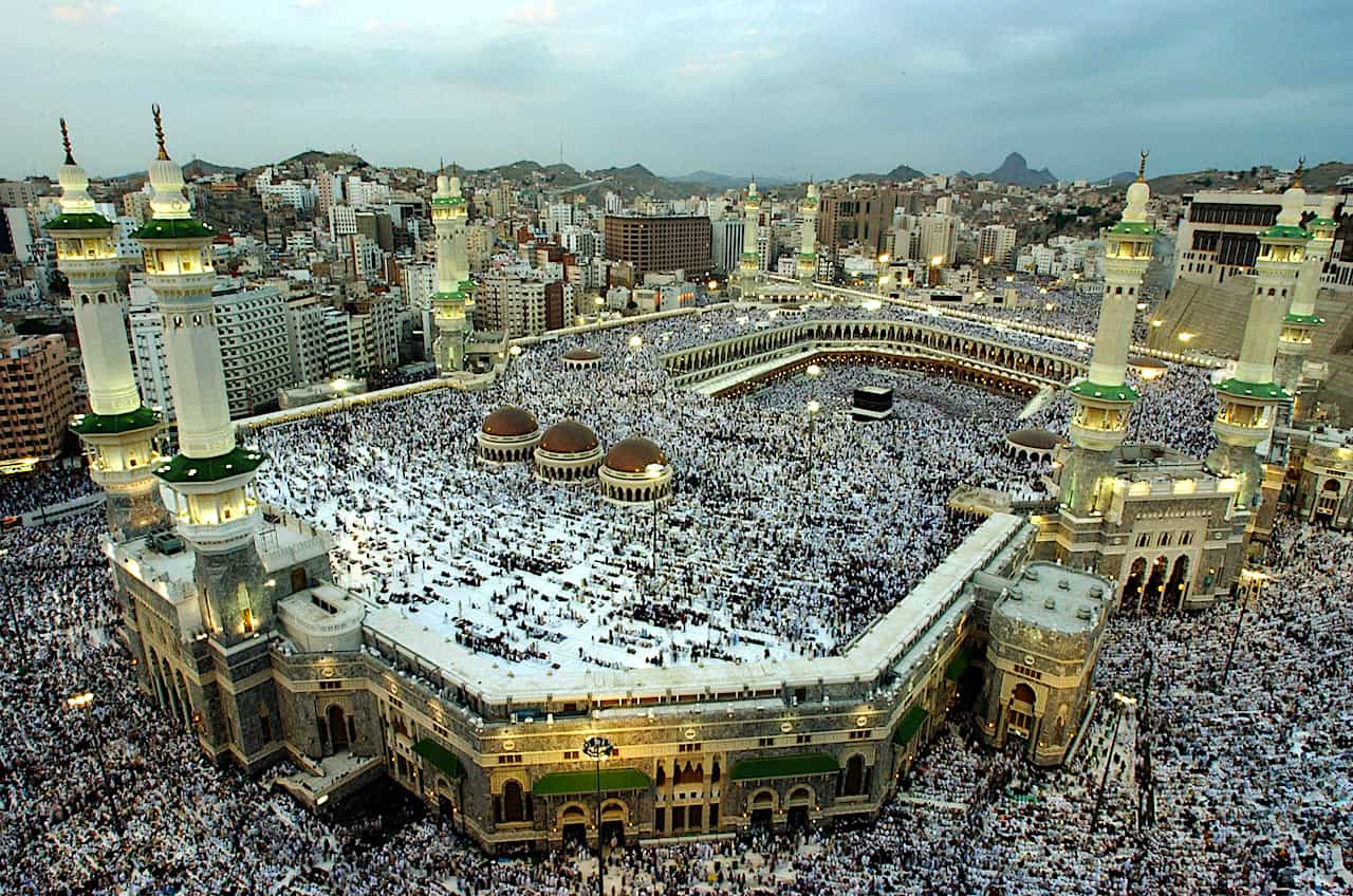 Mecca Kaaba5 Kaaba Scared mosque Aerial View