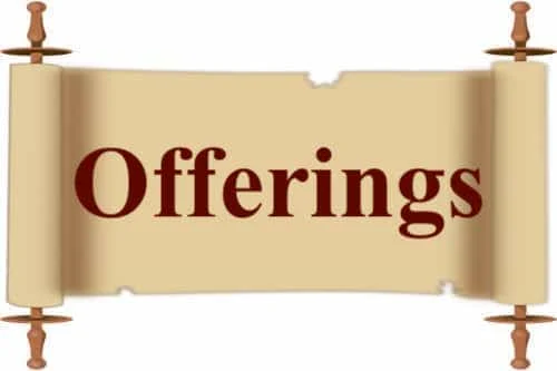 Offerings in Bible
