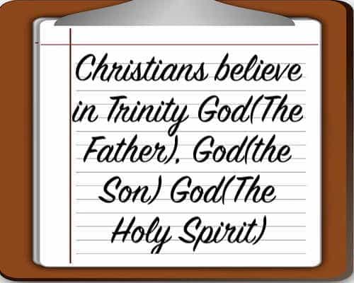 Concept of Trinity