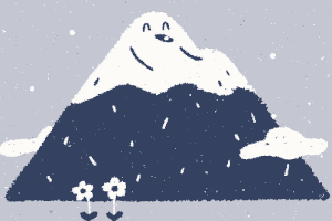 Mountain Snow Mountain Top Covered With Snow