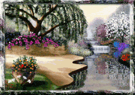Paradise Garden Paradise Depiction