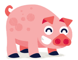 Pig Sickness Animation Of Pig Tired