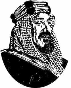 Picture of Saudi King