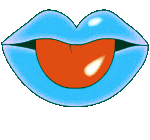 Tongue coming out from Lips Tongue coming out from Lips