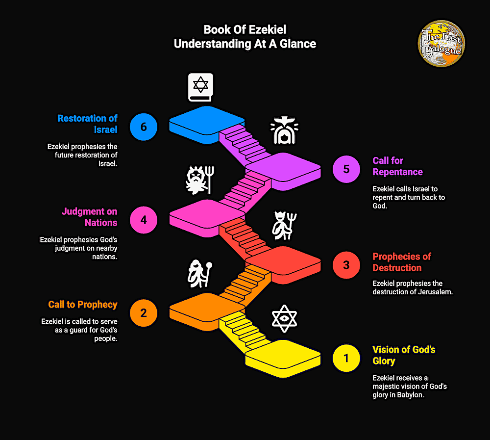 Infographic Showing Book Of Ezekiel Understanding At A Glance