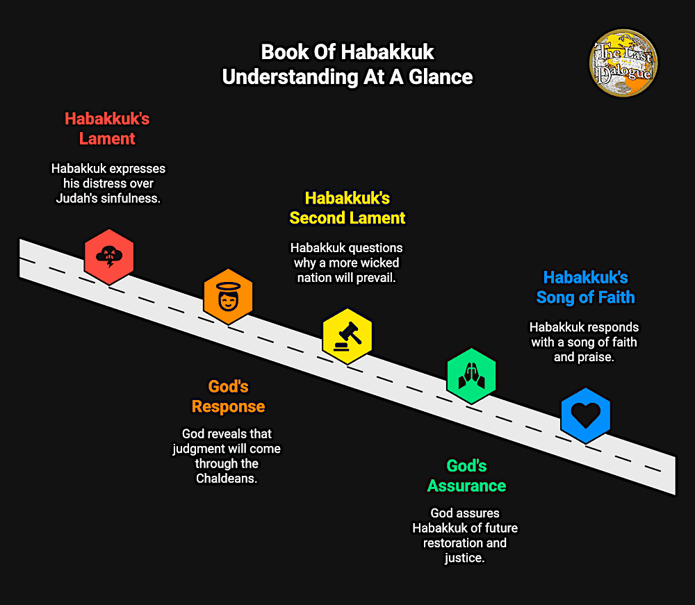 Infographic Showing Book Of Habakkuk Understanding At A Glance