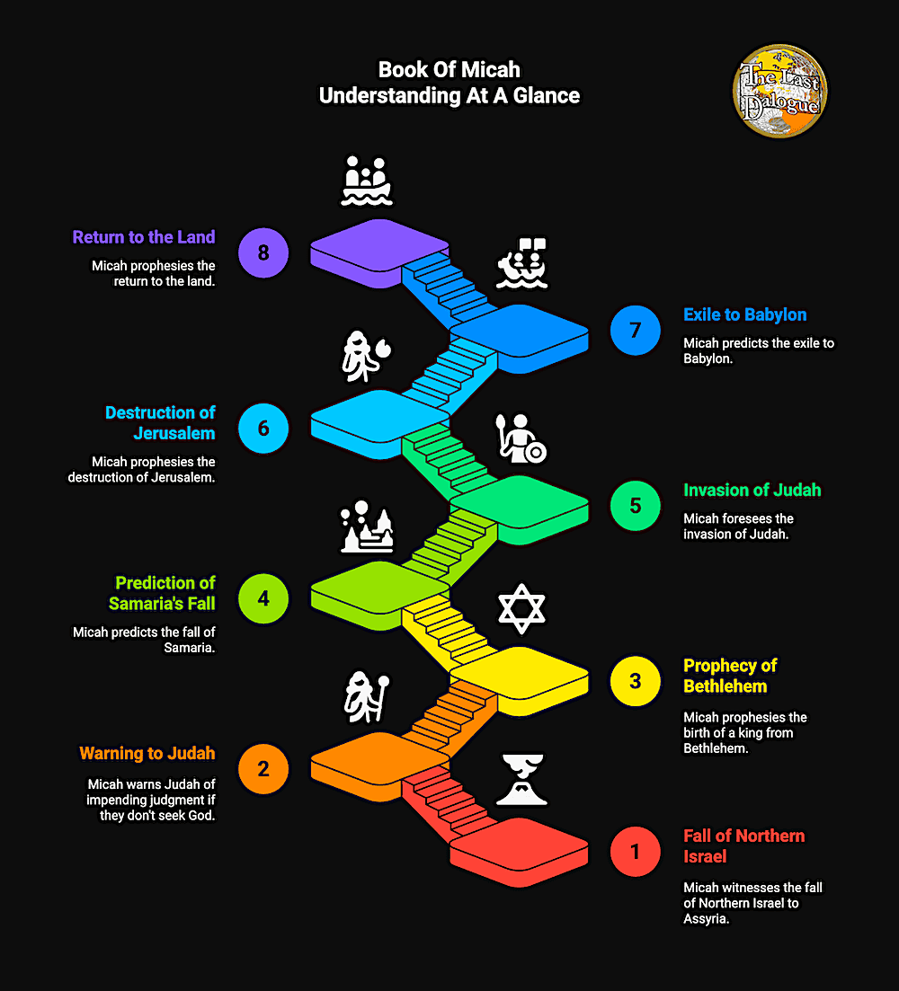 Infographic Showing Book Of Micah Understanding At A Glance