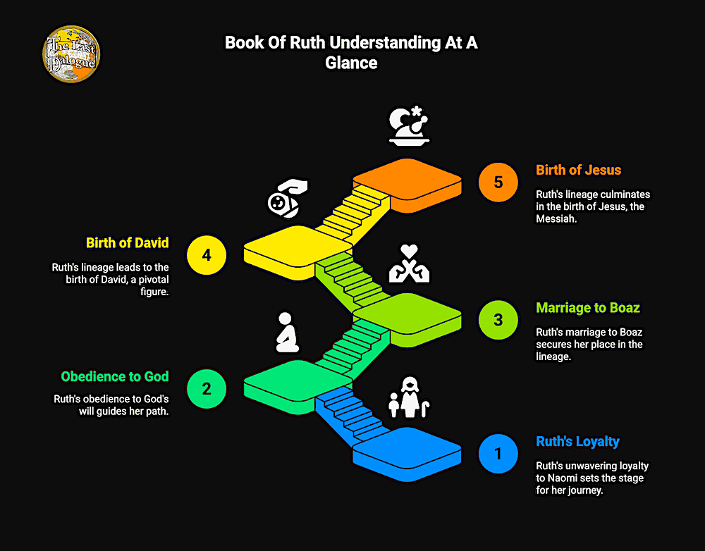 Book Of Ruth Topics Summary Infographic Showing Book Of Ruth Understanding At A Glance