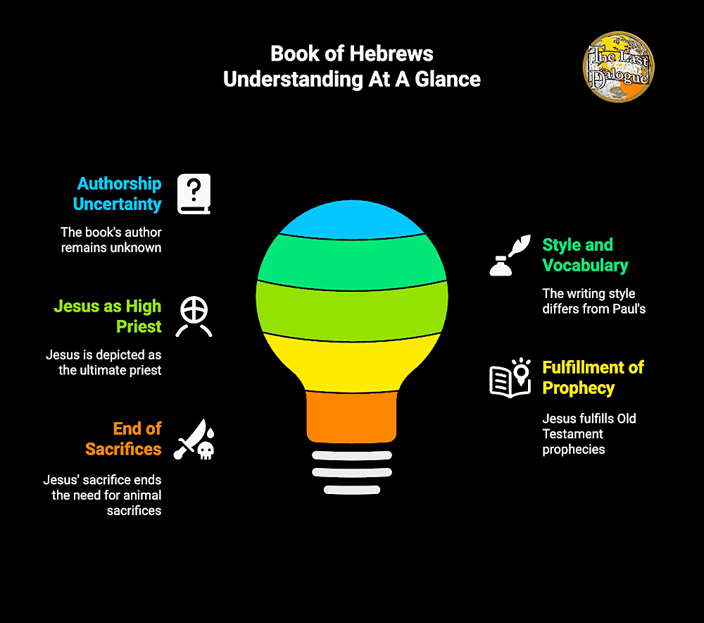 Infographic Showing Book Of Hebrews Understanding At A Glance