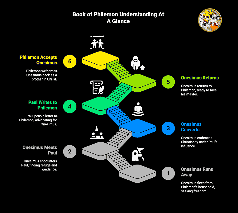 Infographic Showing Book Of Philemon Understanding At A Glance
