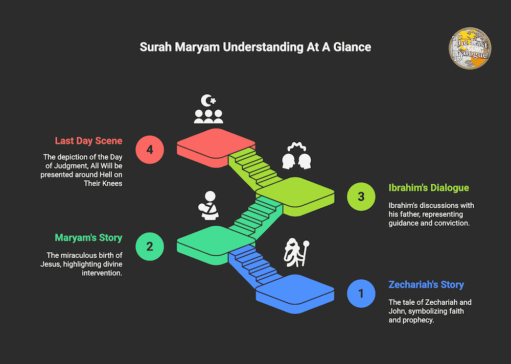 Infographic Showing Surah Maryam Understanding At A Glance