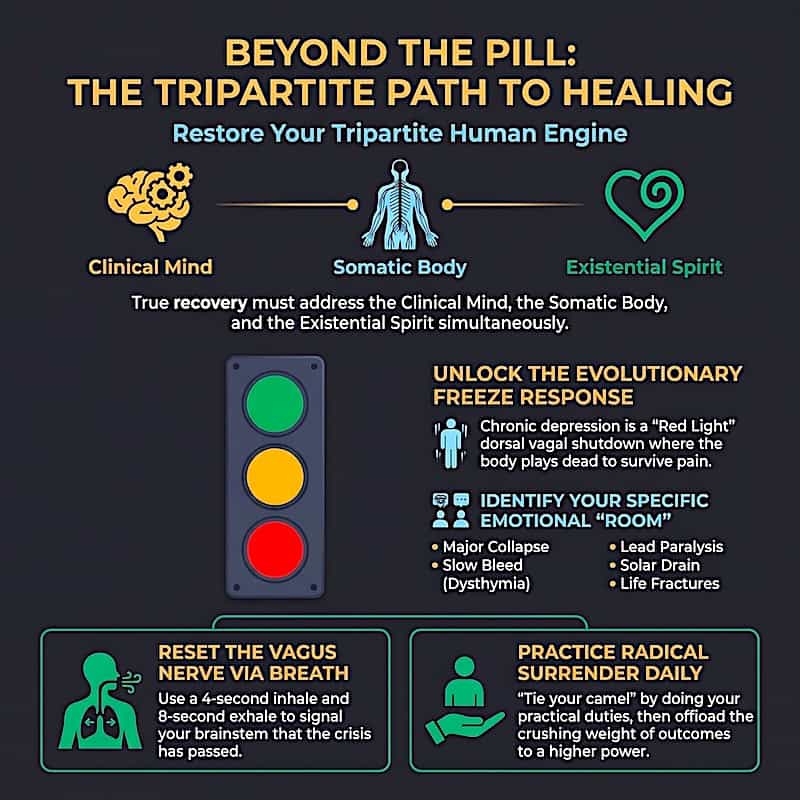 Depression treatment path Infographic showing Depression treatment path