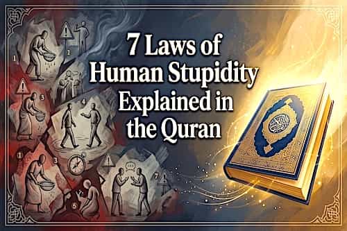 Quran on 7 Laws of Human Stupidity 2