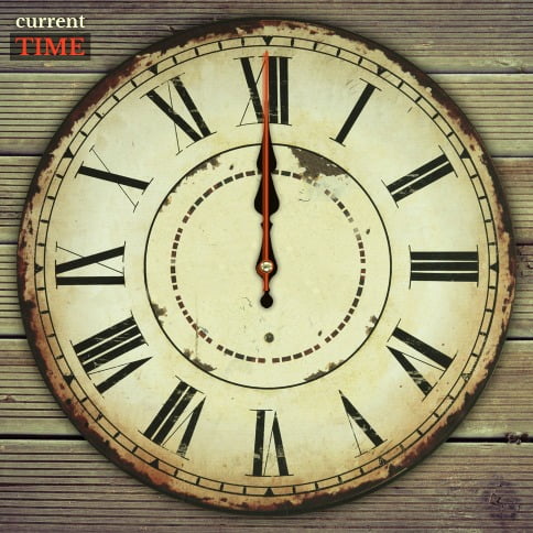 a wall clock